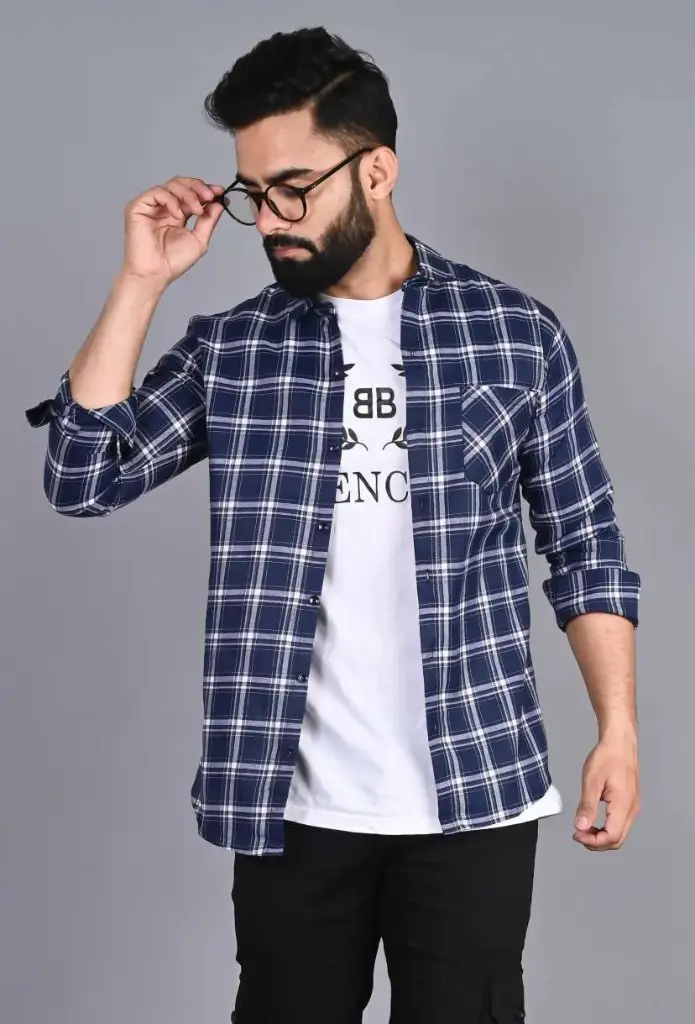 Premium Men's Checked Regular Shirts